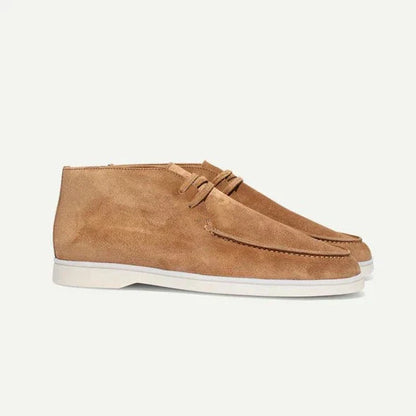 Scarpe in Suede con Lacci Romano